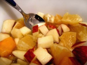 fruit vegetables salad